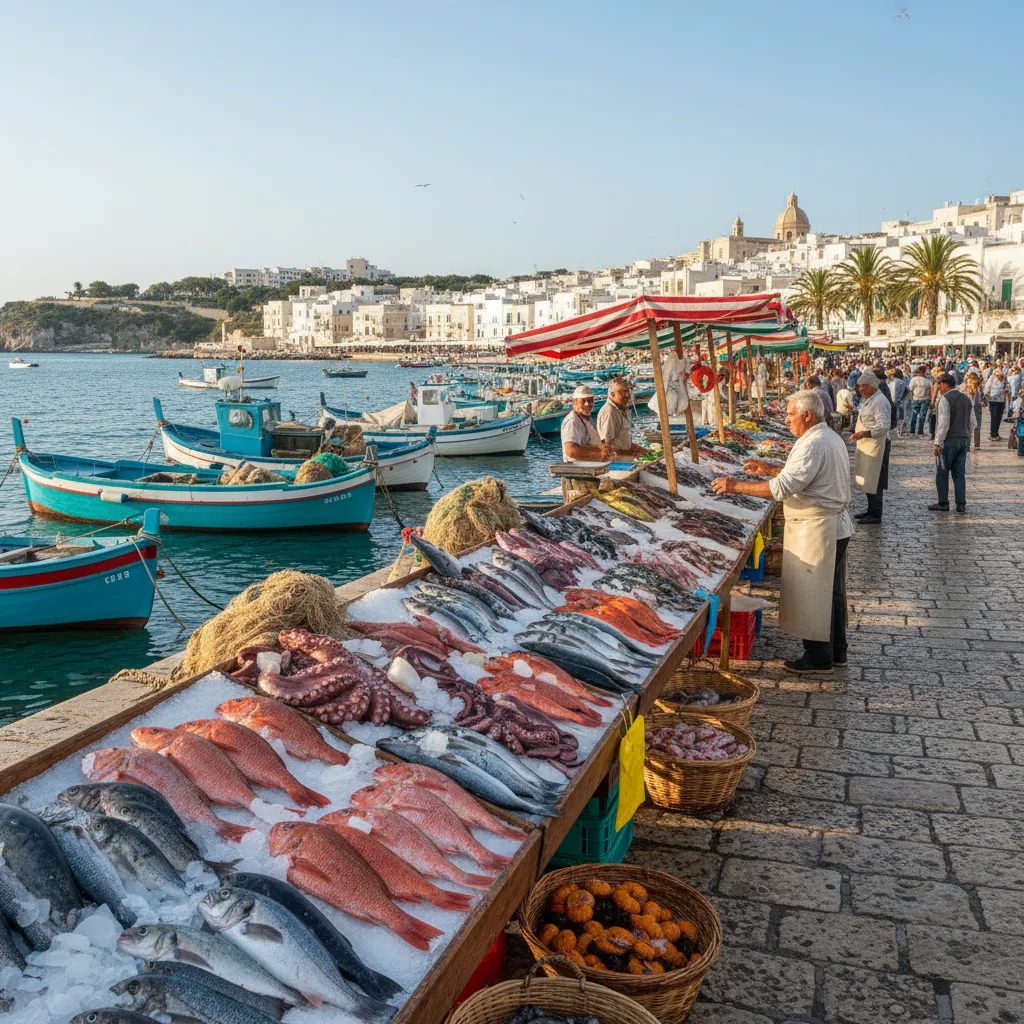 Puglia's Fish Markets: From Auction to Your Luxury Yacht Lunch