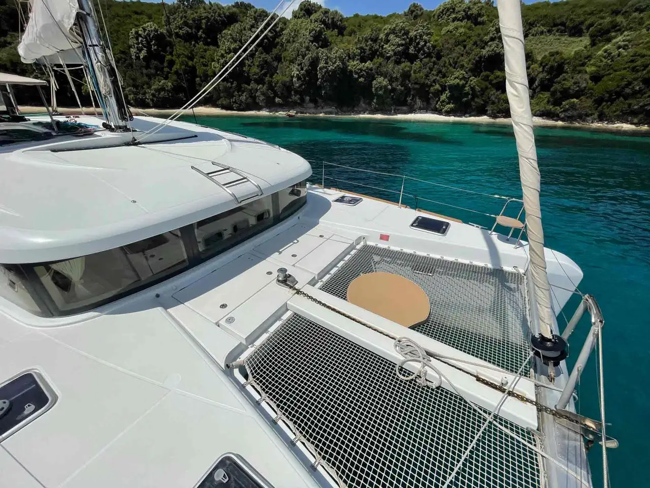 Lagoon 39 catamaran exterior