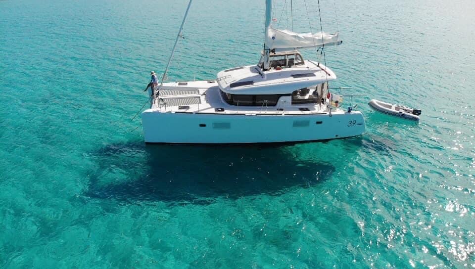 Lagoon 39 catamaran cabin