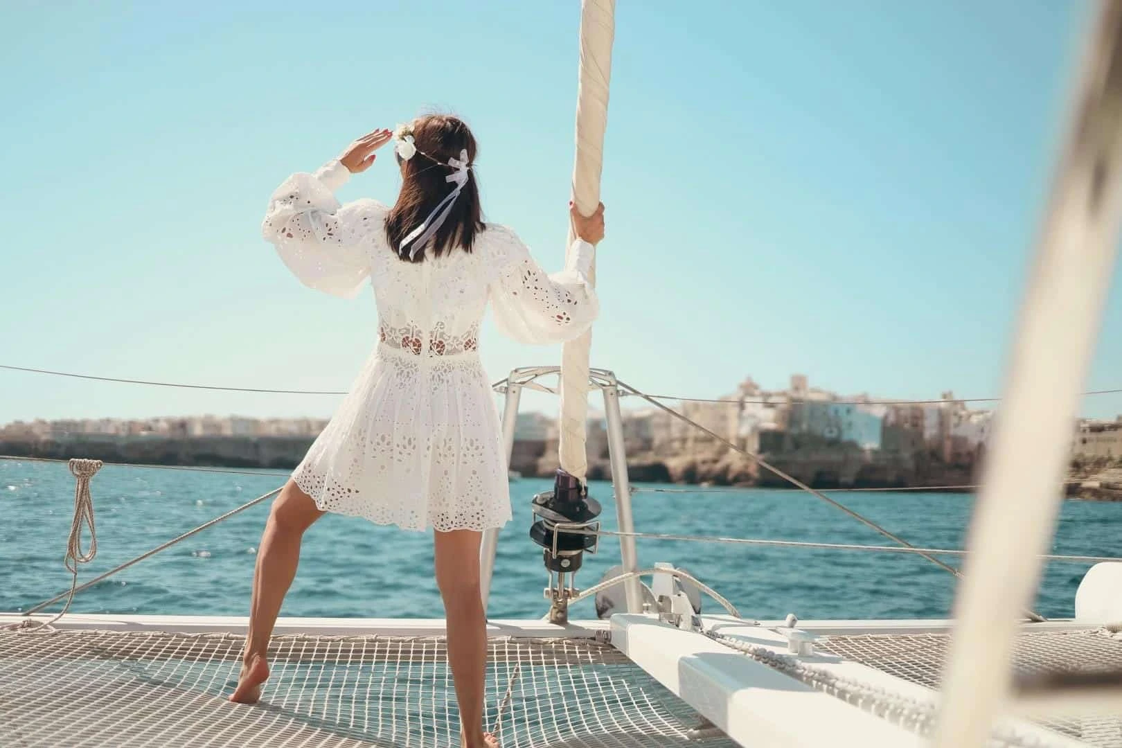 Lagoon 39 catamaran sailing