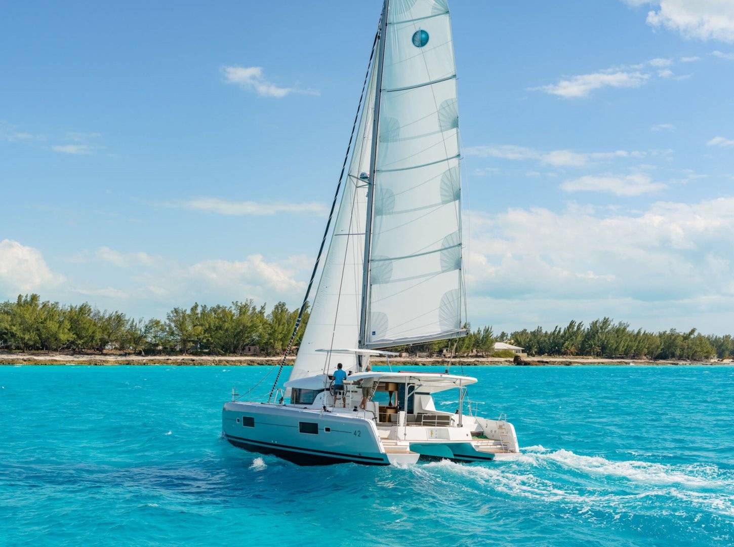 Lagoon 42 catamaran cabin
